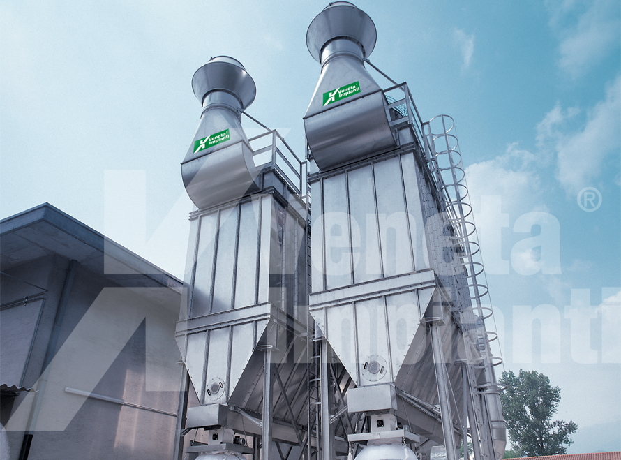 Filtri con sacconi big bag