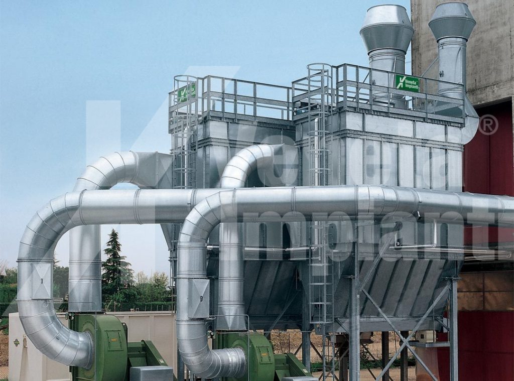 Impianto aspirazione con 2 filtri a maniche FMPX 231