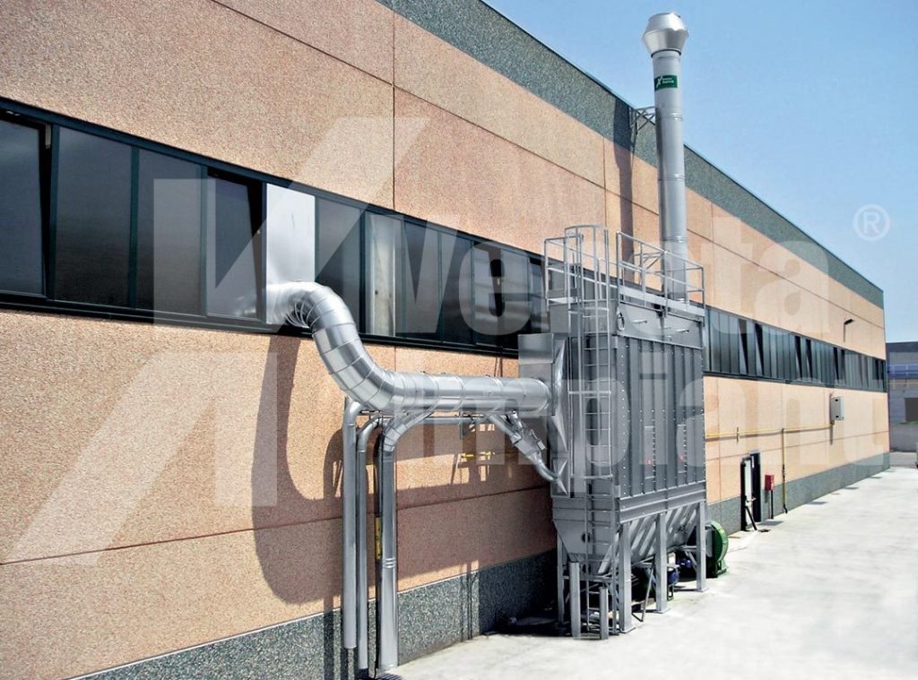 Filtro a maniche FMJZ industria Alimentare